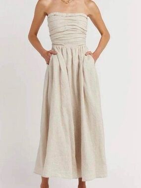 DISSH | Dresses | Dissh Nwt Isabelle Walnut Linen Midi Dress | Poshmark DISSH | Dresses | Dissh Nwt Isabelle Walnut Linen Midi Dress | Poshmark